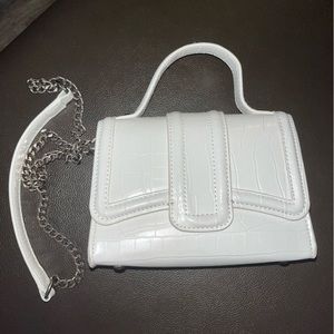 Zara white bag